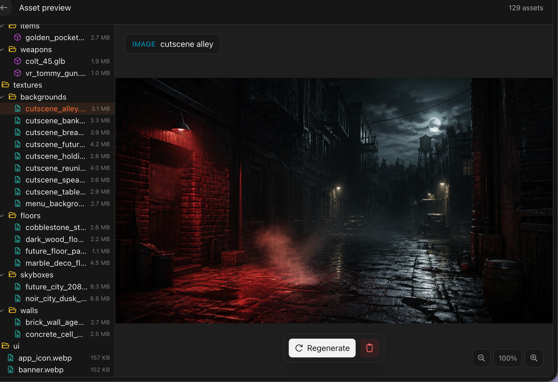 mafiasThroughTime level glimpse 8, rendered in-engine
